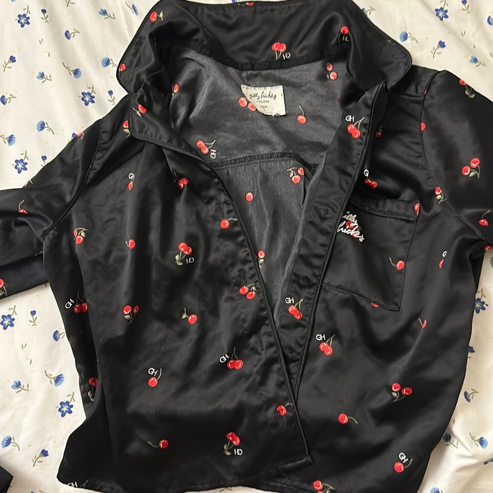 silk night shirt
